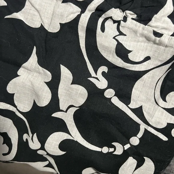 Old Navy Black & White Long Sundress with Liner Tied Behind Neck Size Medium - Picture 2 of 5